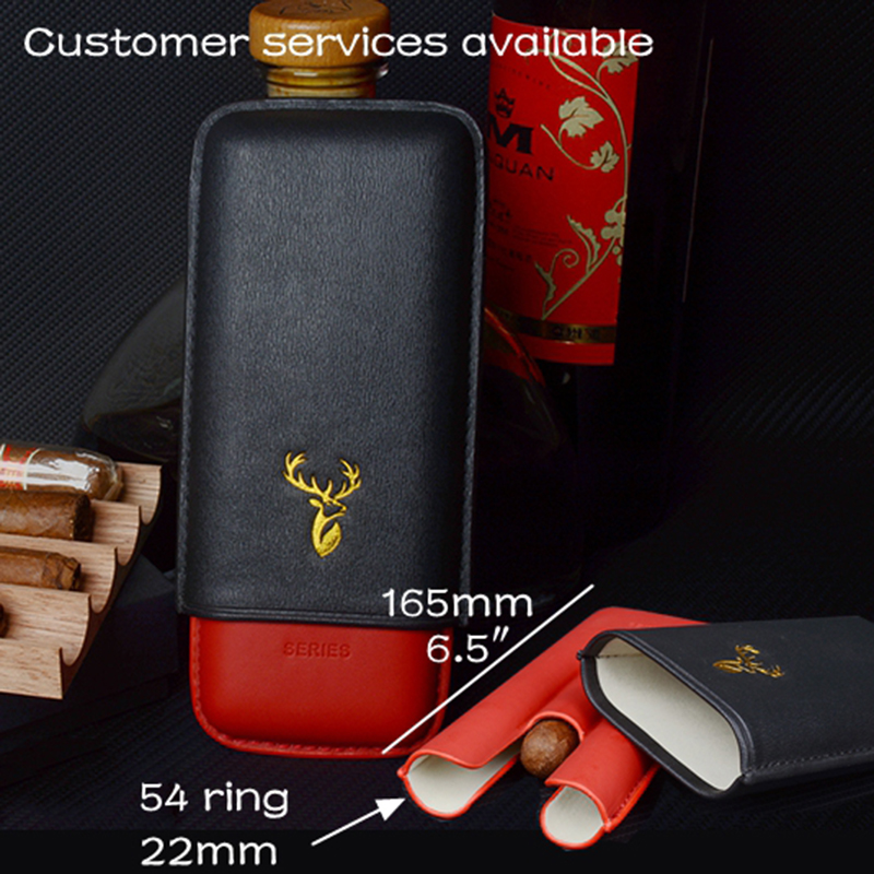 54 Ring Leather Cigar Case Bla – Vape Ring Bewertung und Preis
