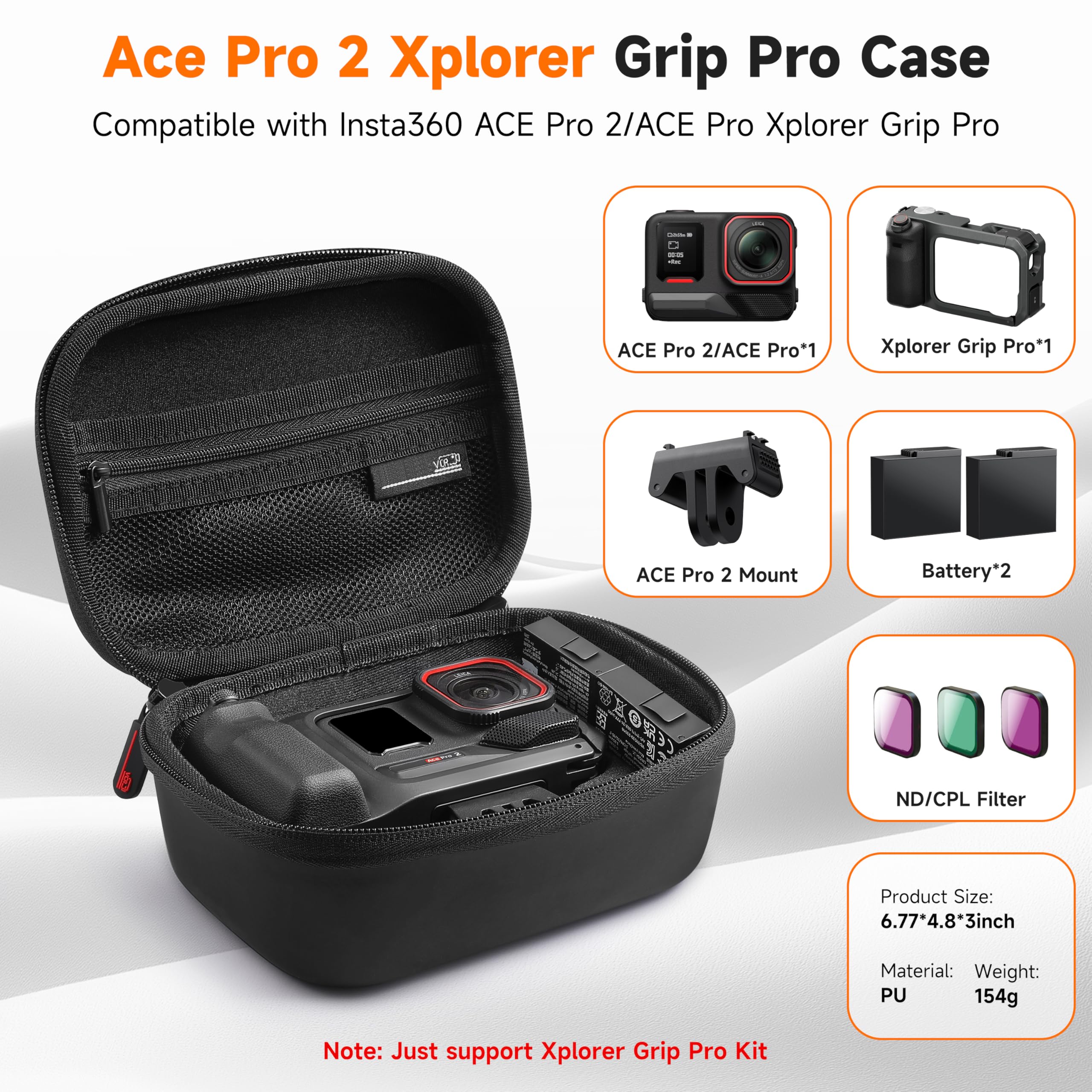Carrying Case For Insta360 Ace – Battery Case Storage Bewertung und Preis