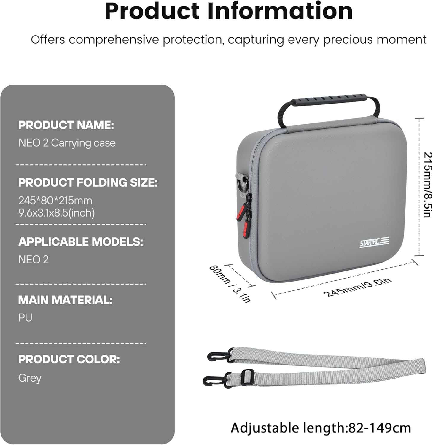 STARTRC Neo 2 Portable PU Shou – Battery Case Storage Bewertung und Preis