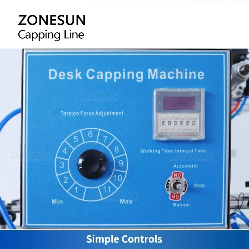 ZONESUN Bottle Capping Machine – Juice Bottle Dropper Bewertung und Preis