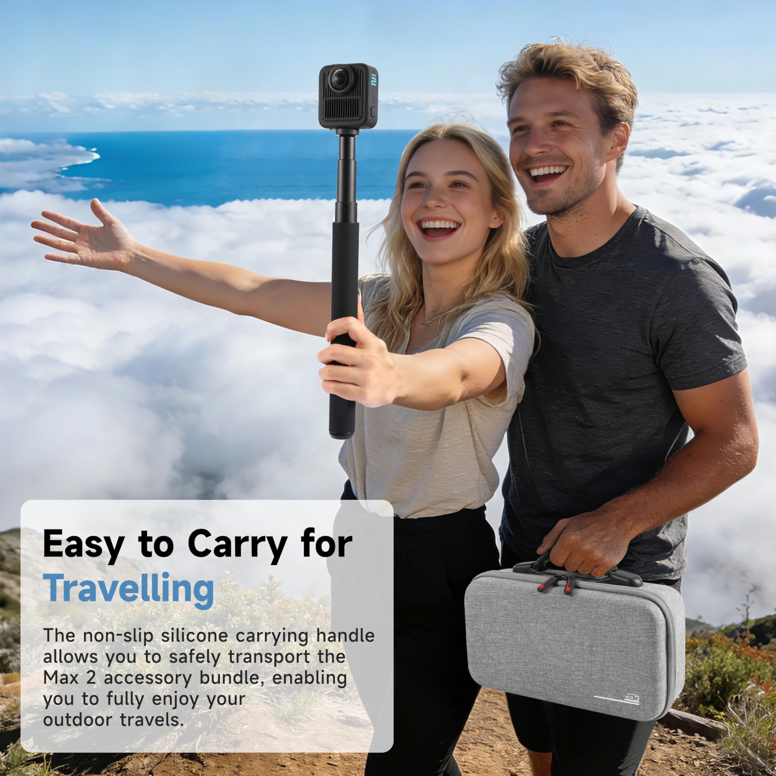 Carrying Case for Gopro Max 2  – Battery Case Storage Bewertung und Preis