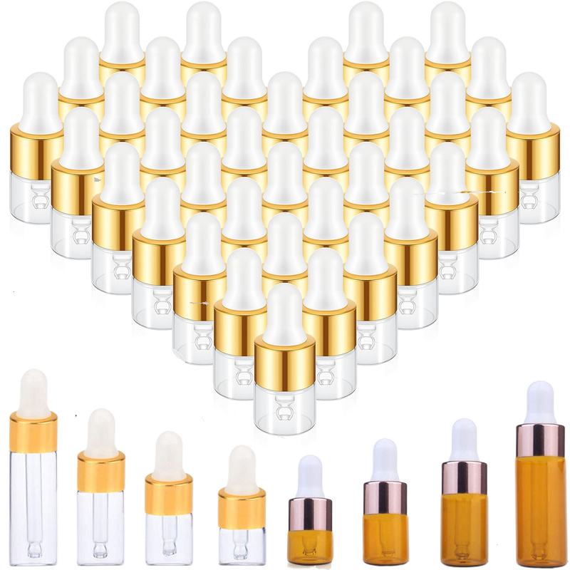 5Pcs 1ml/2ml/3ml/5ml Empty Gla – Juice Bottle Dropper Bewertung und Preis