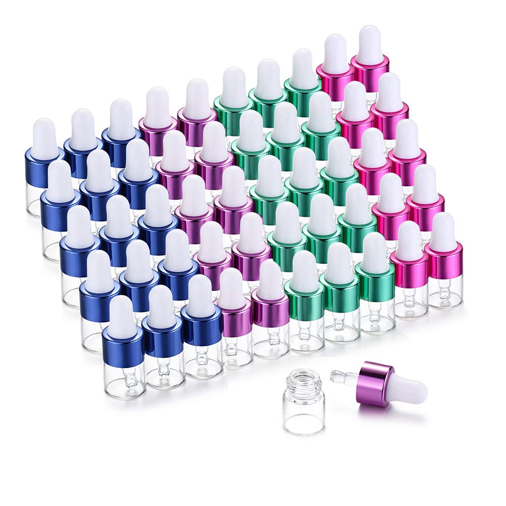5Pcs 1ml/2ml/3ml/5ml Empty Gla – Juice Bottle Dropper Bewertung und Preis