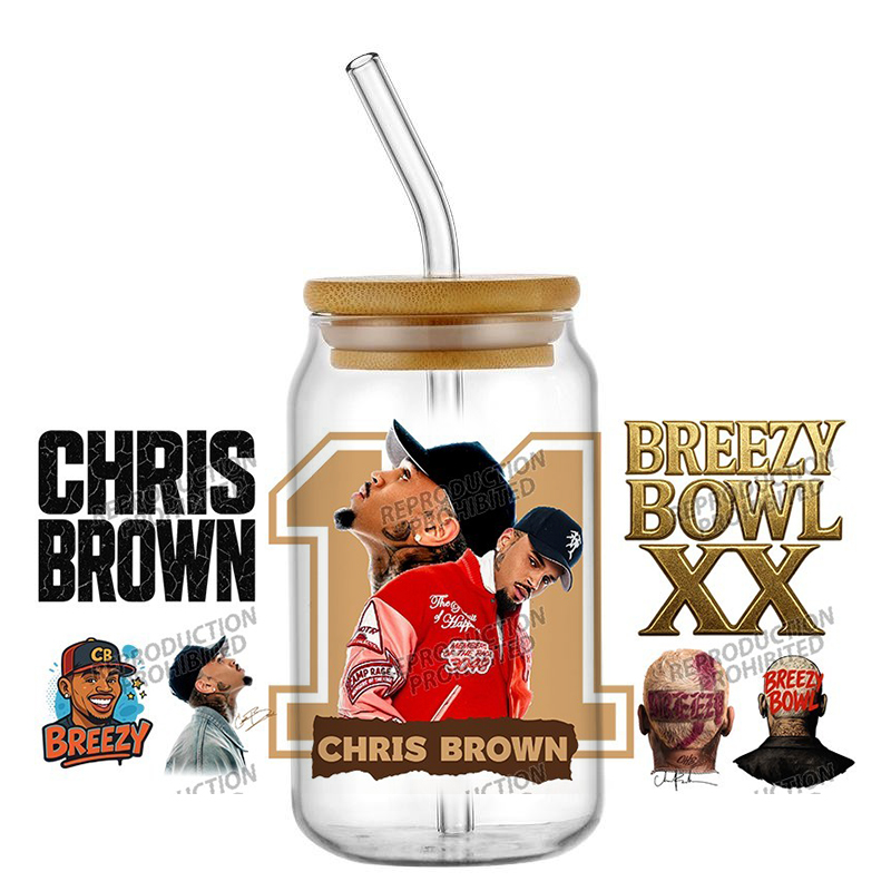 New Popular Singer Chris Brown – Rdta Tank Glass Bewertung und Preis