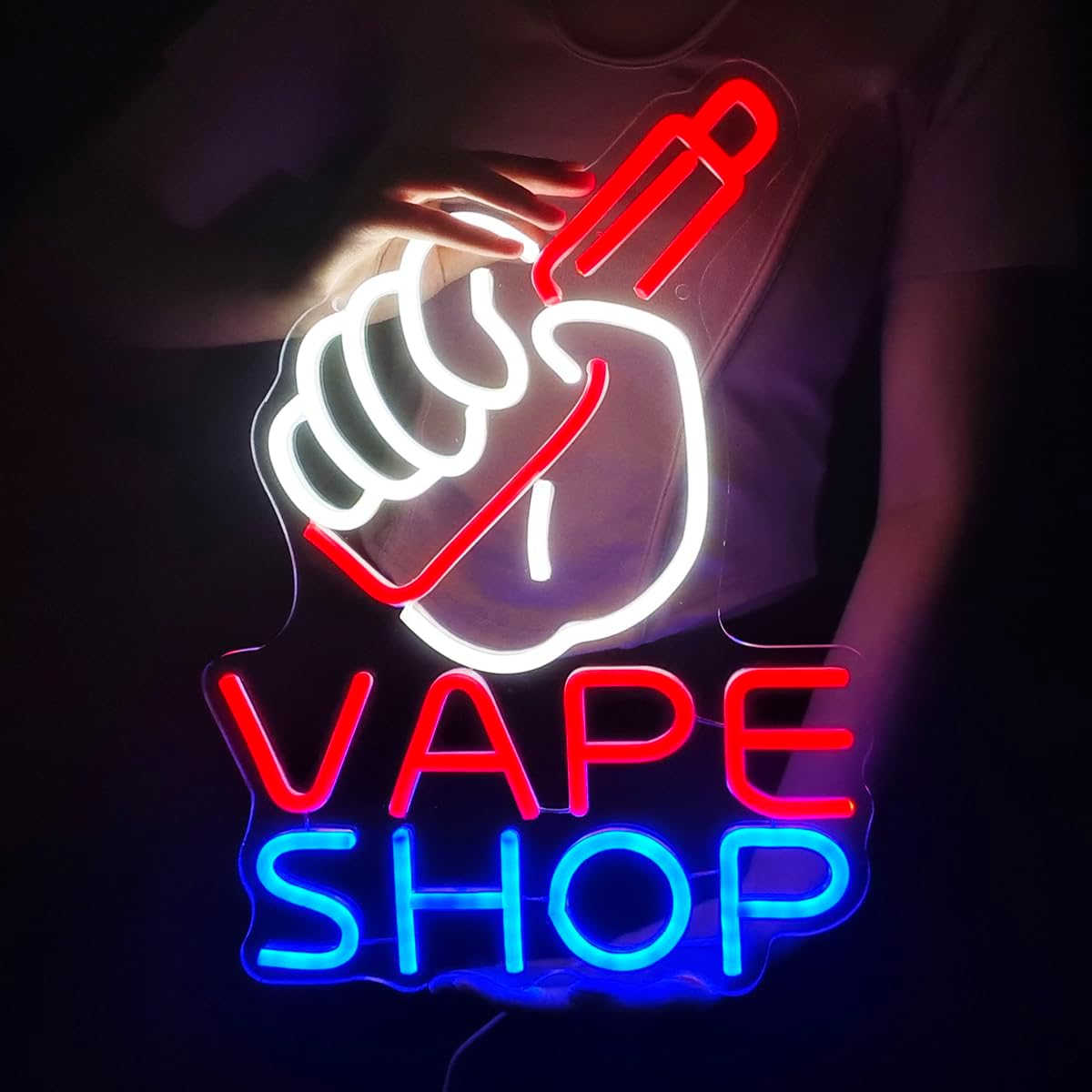 VAPE Shop Neon Sign for Smoke  – Vape Decoration Bewertung und Preis