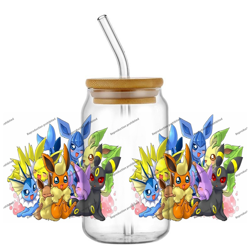 Pokemon pattern UV DTF cup wra – Rdta Tank Glass Bewertung und Preis