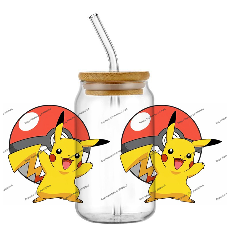 Pokemon pattern UV DTF cup wra – Rdta Tank Glass Bewertung und Preis