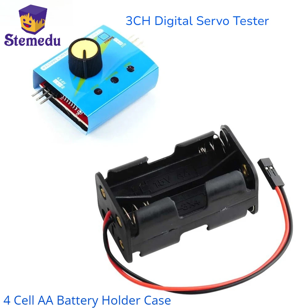 3CH Digital Servo Tester ESC S – Battery Case Storage Bewertung und Preis