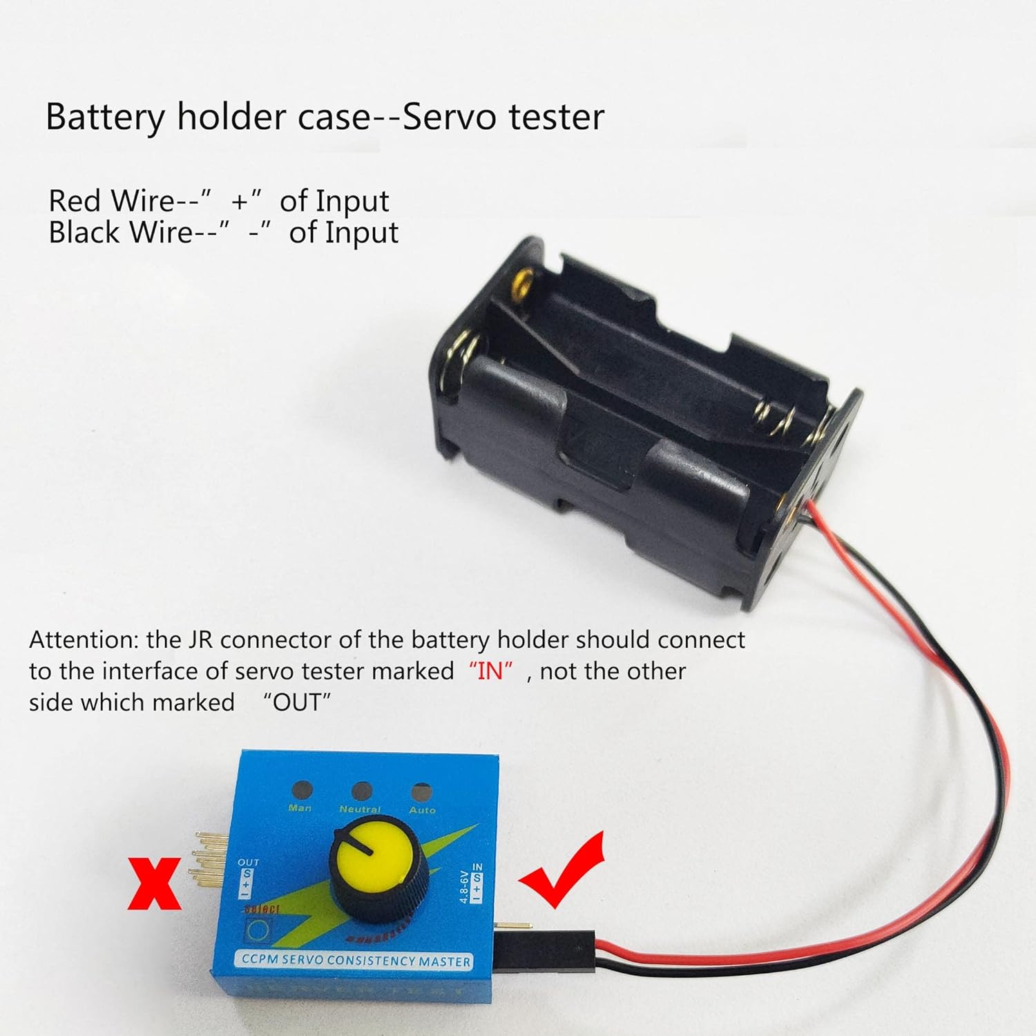 3CH Digital Servo Tester ESC S – Battery Case Storage Bewertung und Preis