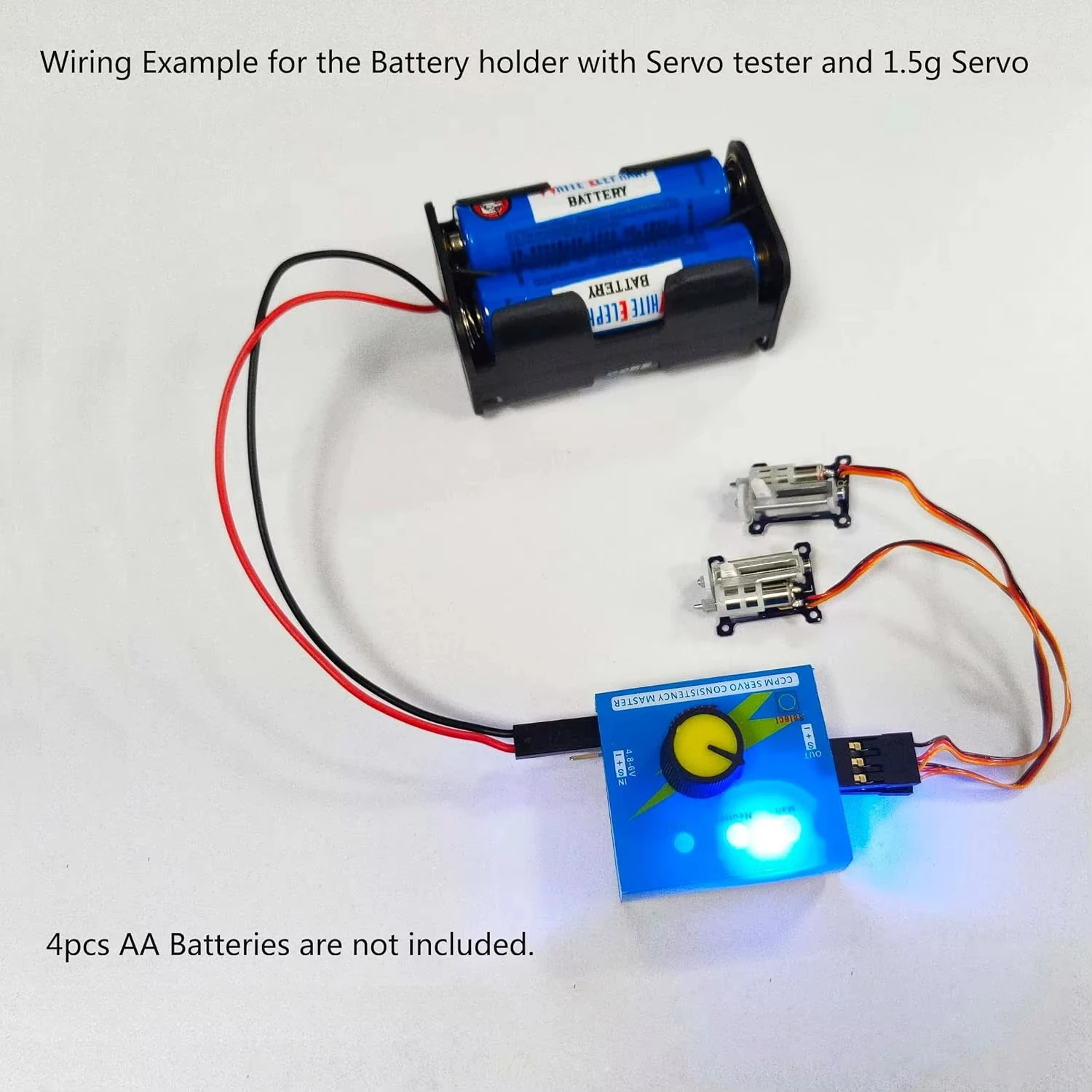 3CH Digital Servo Tester ESC S – Battery Case Storage Bewertung und Preis