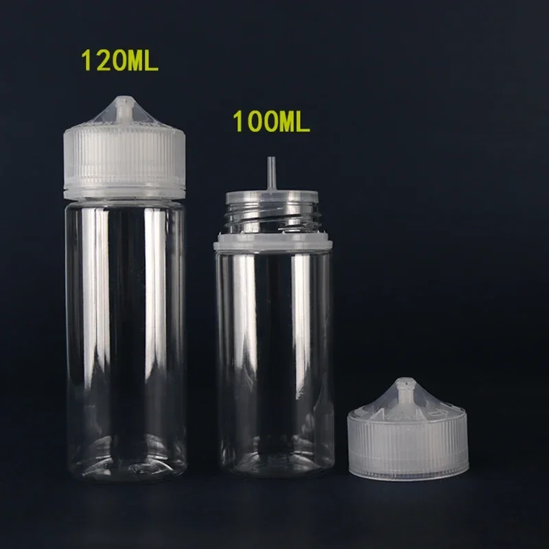 5PCS 30ml-120ml PET Clear Drop – Juice Bottle Dropper Bewertung und Preis