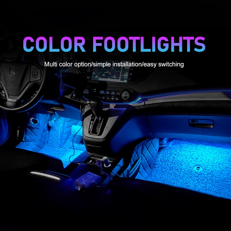 Car Neon Light Foot Light LED  – Vape Decoration Bewertung und Preis