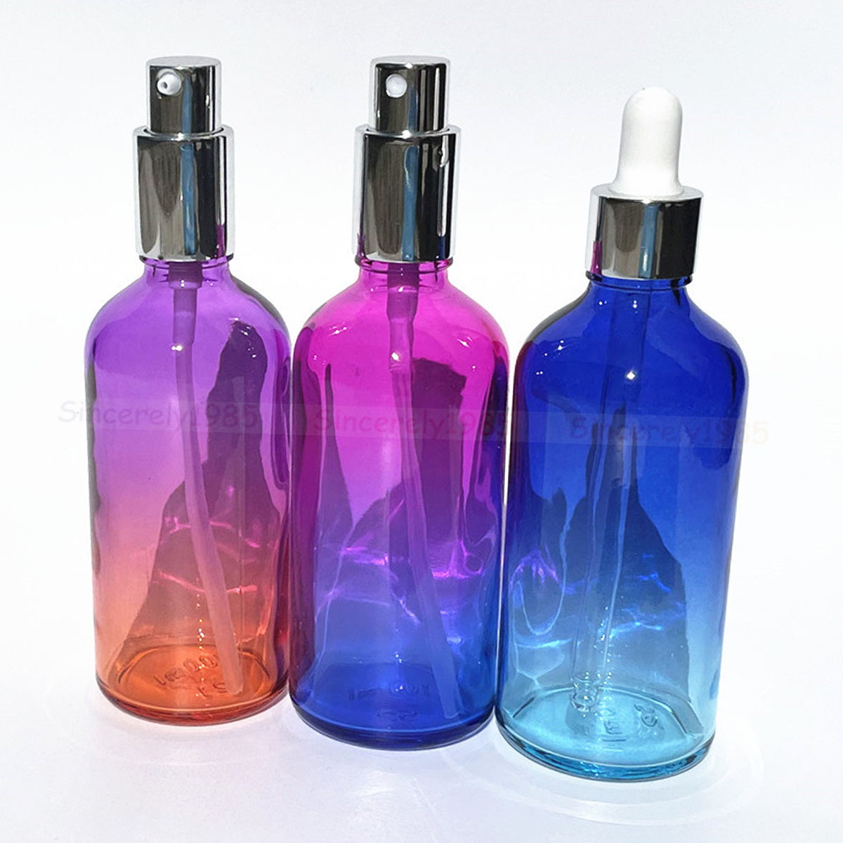 1X 3x 100ml Gradient Color gla – Juice Bottle Dropper Bewertung und Preis