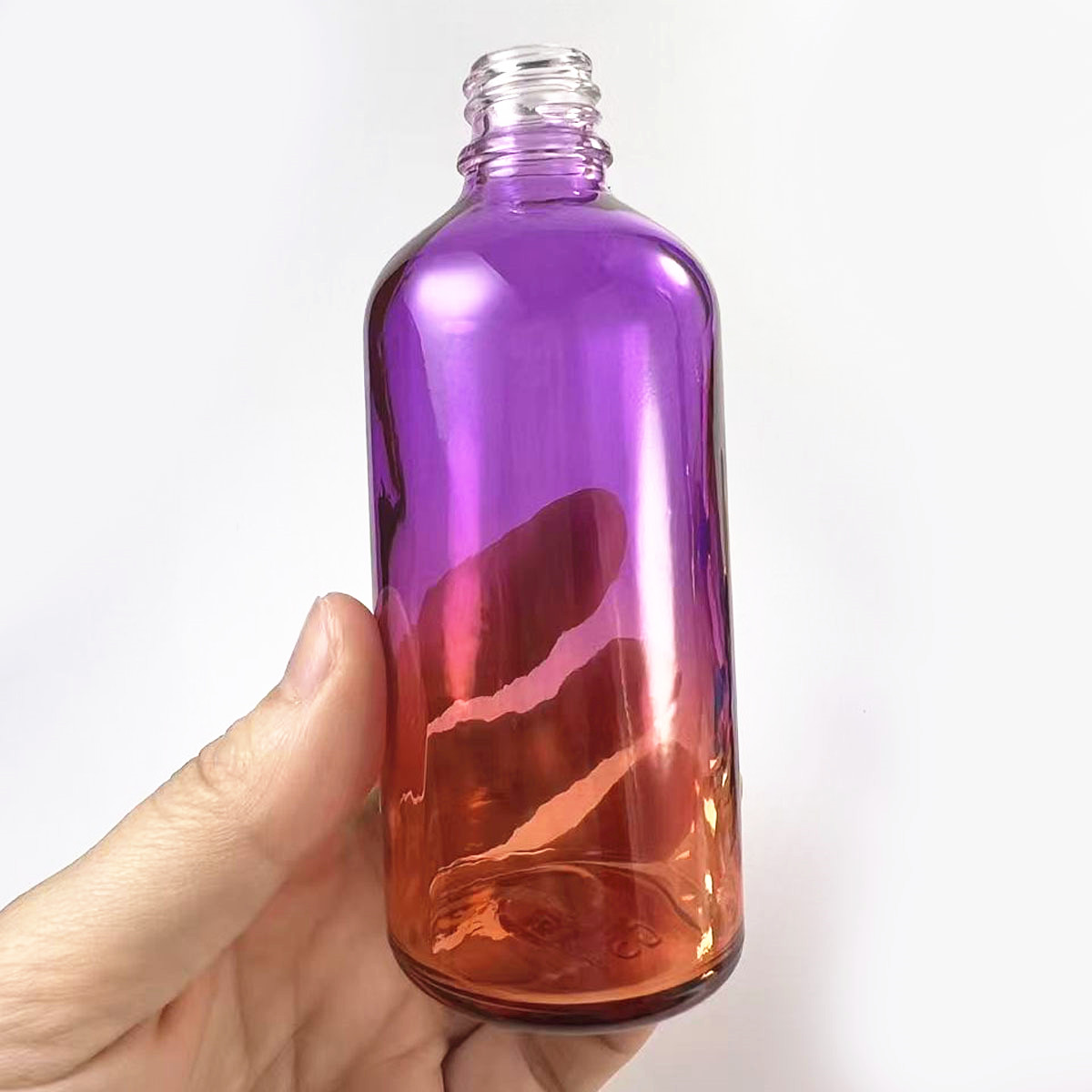 1X 3x 100ml Gradient Color gla – Juice Bottle Dropper Bewertung und Preis