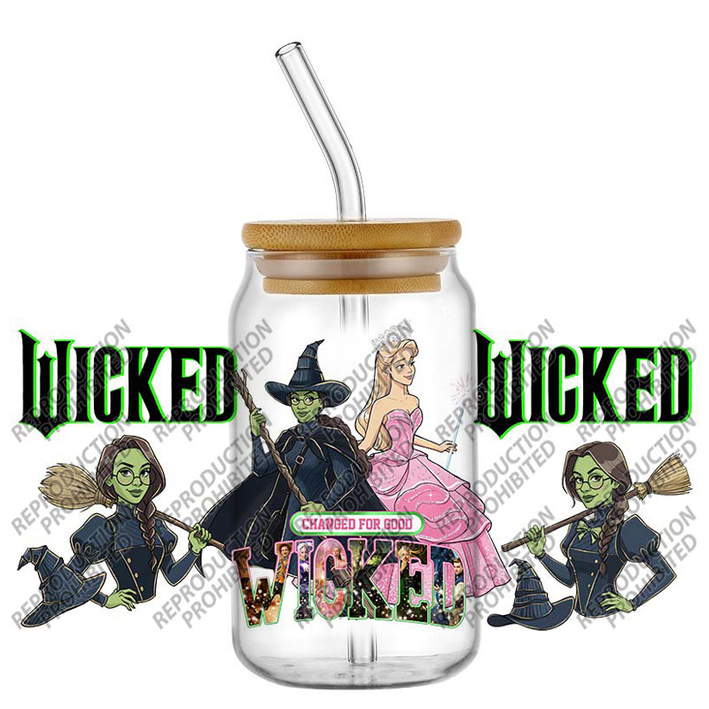 3D UV DTF Witch Bow Pattern cu – Rdta Tank Glass Bewertung und Preis