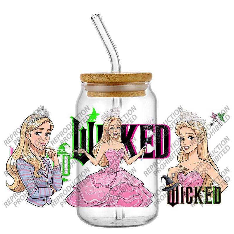 3D UV DTF Witch Bow Pattern cu – Rdta Tank Glass Bewertung und Preis