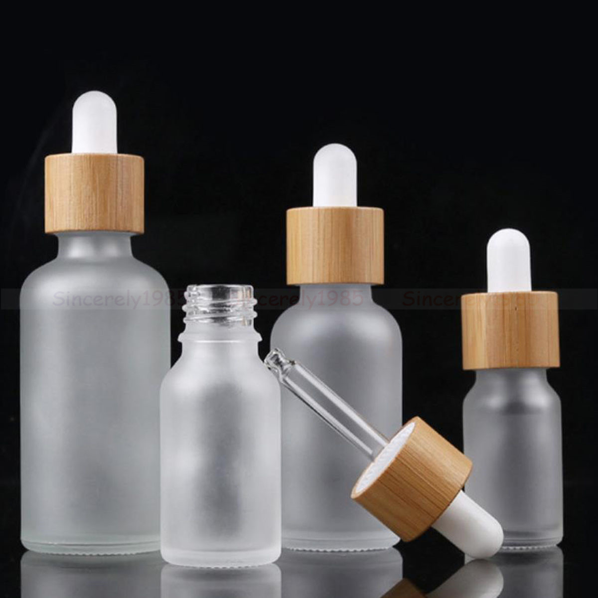 5X 10X Frosted Clear White Gla – Juice Bottle Dropper Bewertung und Preis