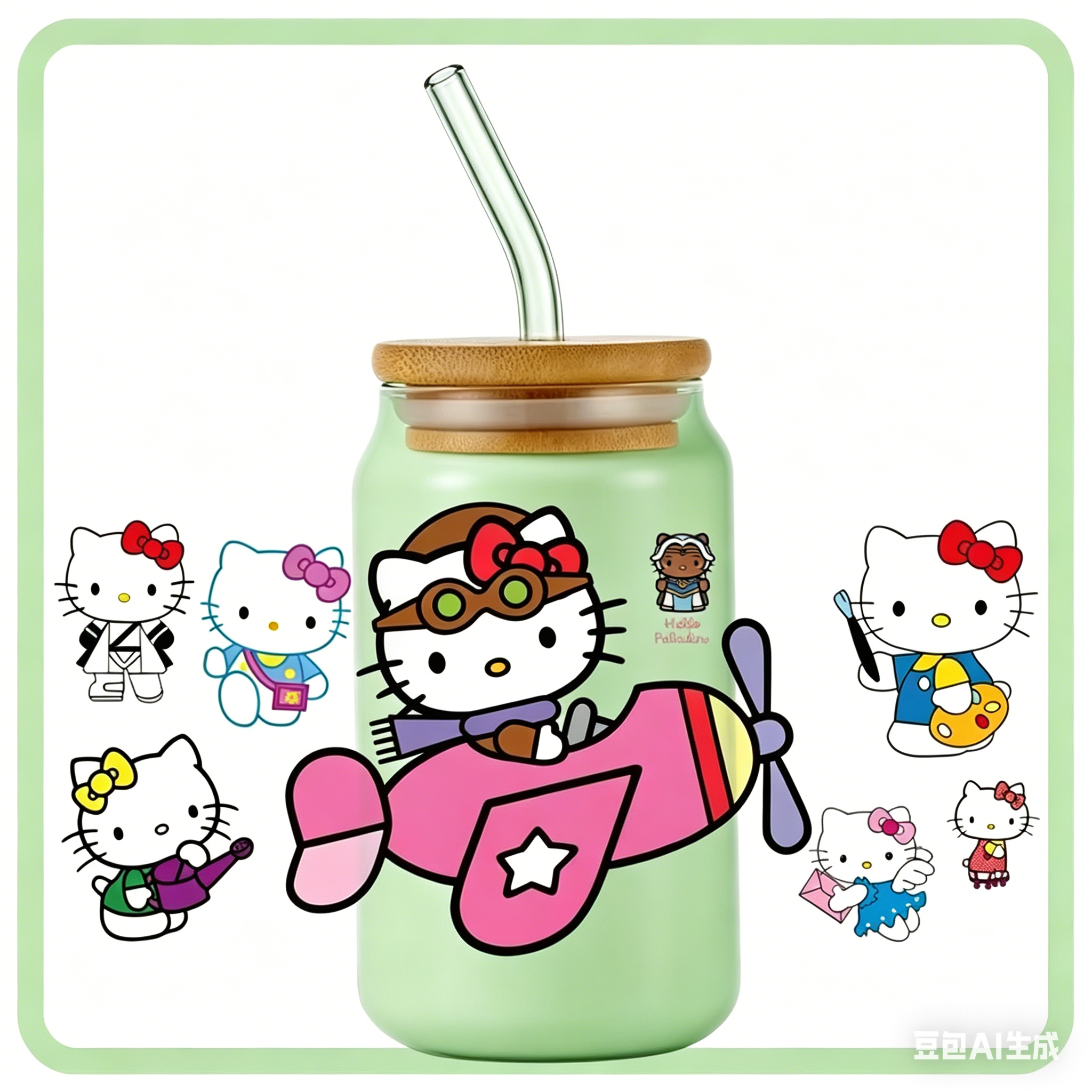 popular Kitty design 16oz 3D u – Rdta Tank Glass Bewertung und Preis