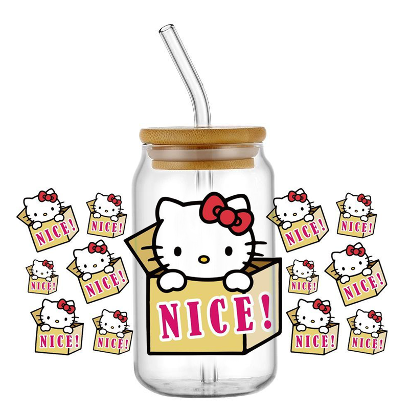 popular Kitty design 16oz 3D u – Rdta Tank Glass Bewertung und Preis